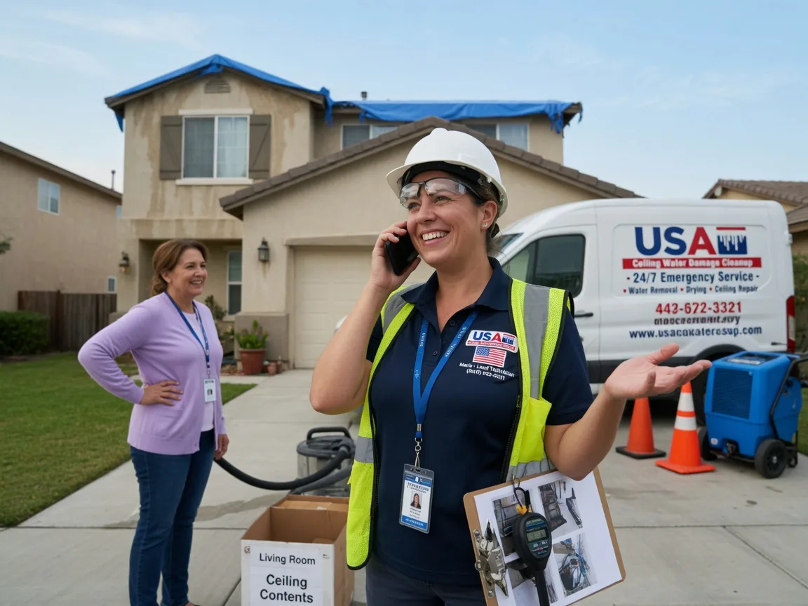 Ceiling Water Damage Restoration Olney, TX FAQs